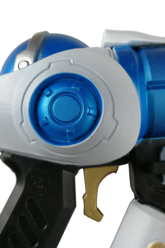 Blue and White Foam Gun