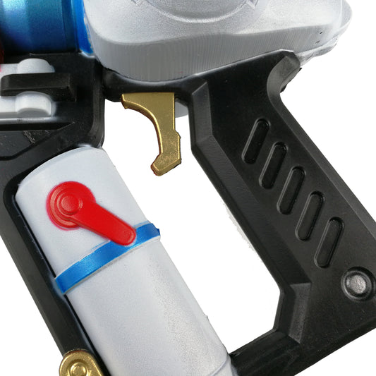 Blue and White Foam Gun