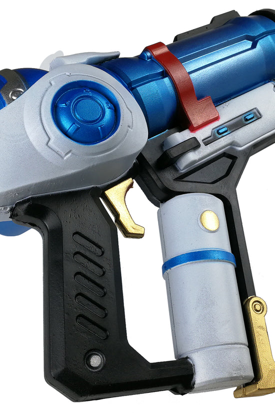 Blue and White Foam Gun