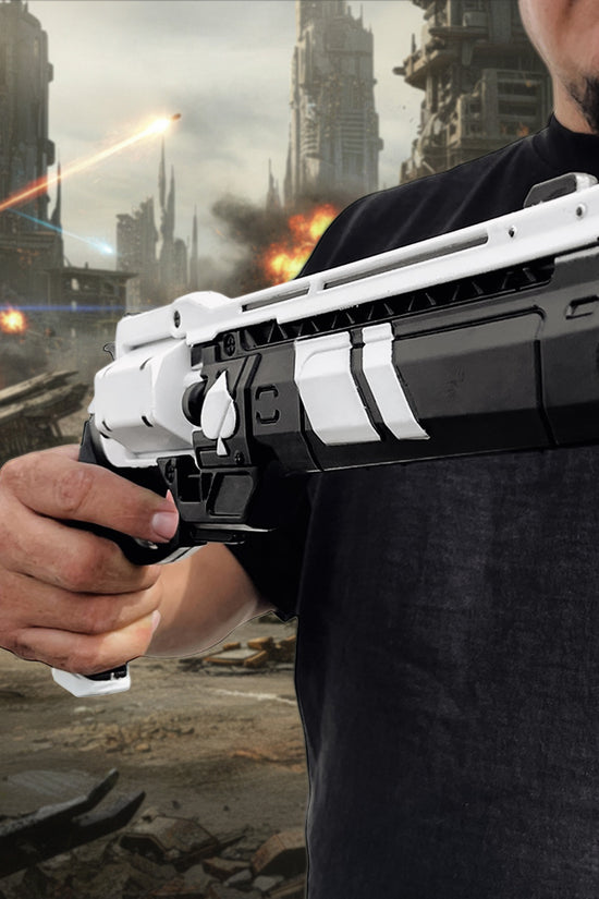 15.75" Cosplay White Foam Gun