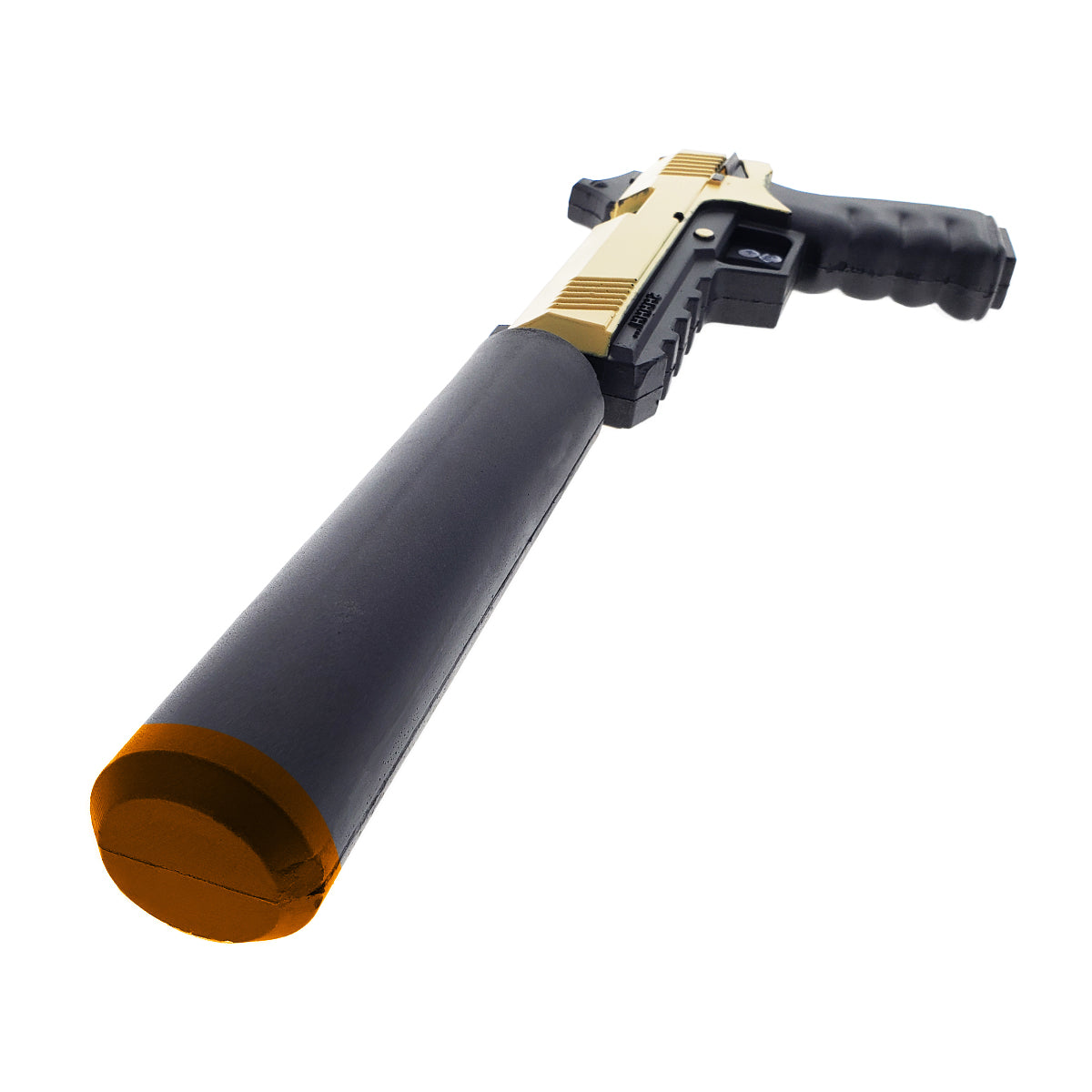 33" Foam Pistol with Supressor - Desert