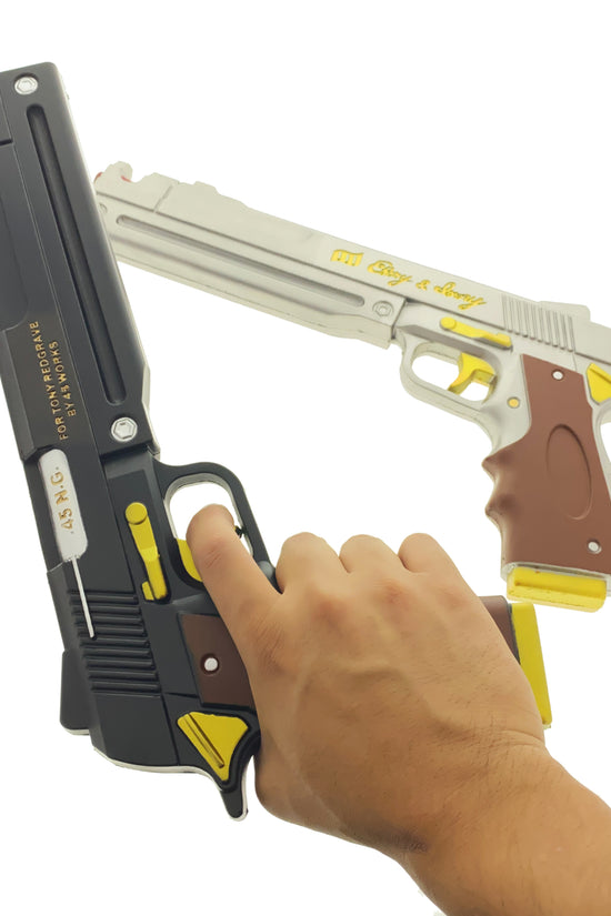 2 PCS SET Foam Decorative Gun