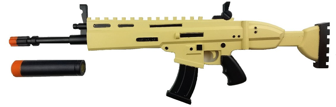 33 1/4" Foam Assault Rifle w/Suppressor