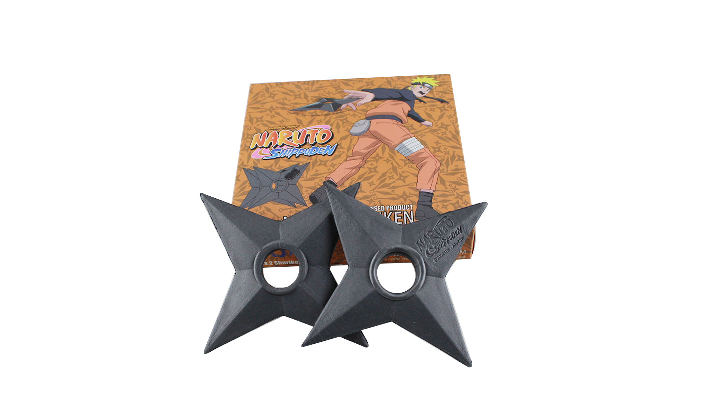 Naruto Shippuden Ninja Shuriken 2 Pieces Set