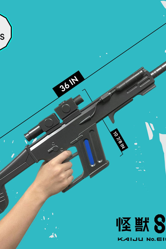 Officially Licensed Kaiju No. 8 Foam Reno's Rifle cosplay collectible prop product photo