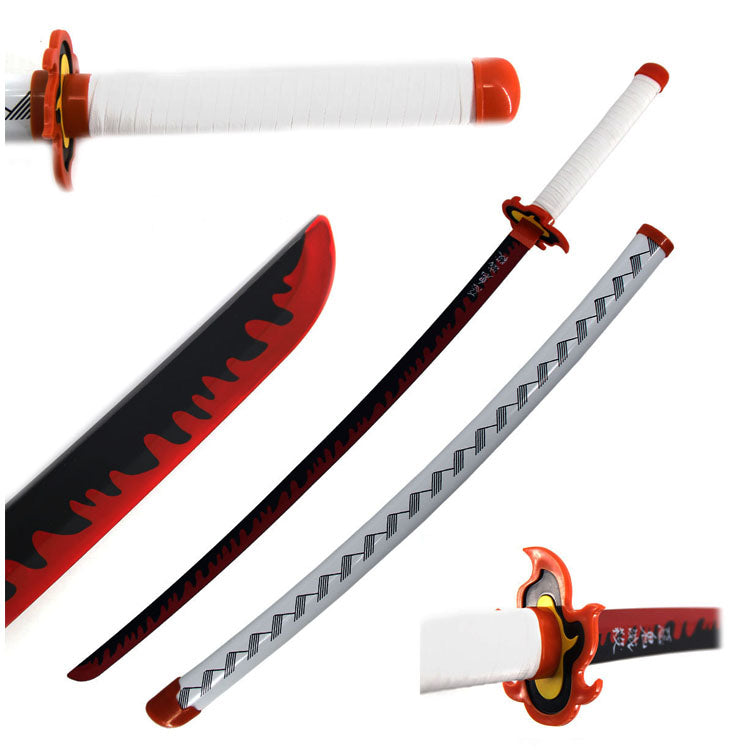 40"  ABS Plastic Demon Sword Rengoku Kyoujurou