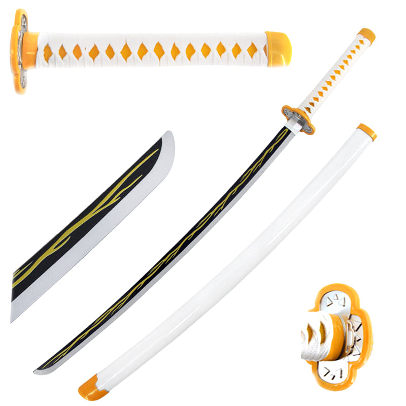 40"  ABS Plastic Demon Sword Agatsuma Zenitsu