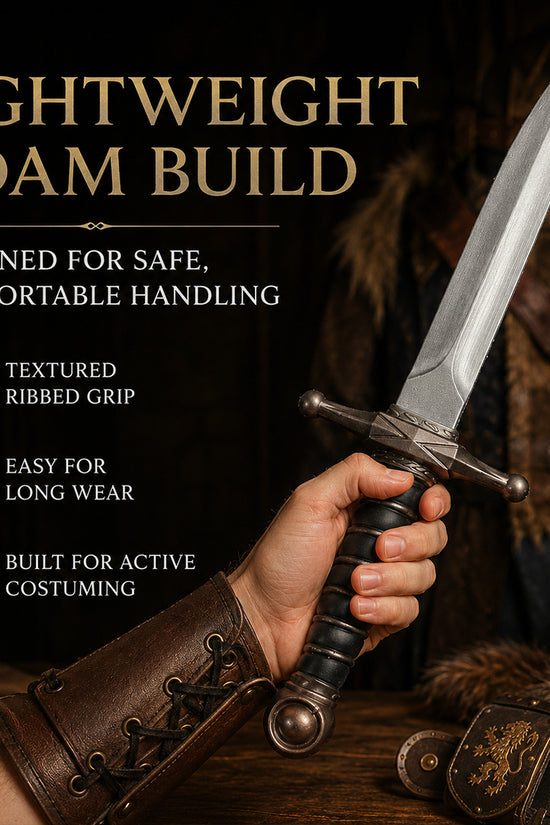 15" Medieval foam dagger