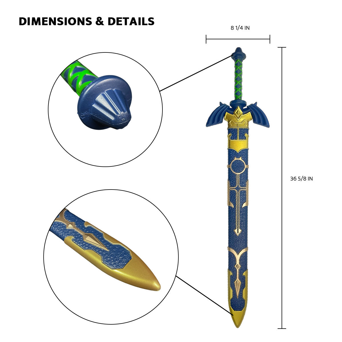 Foam Cosplay Hero Sword for Collectors