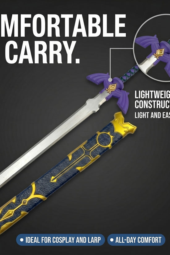 36" foam sword-37" w/scabbard