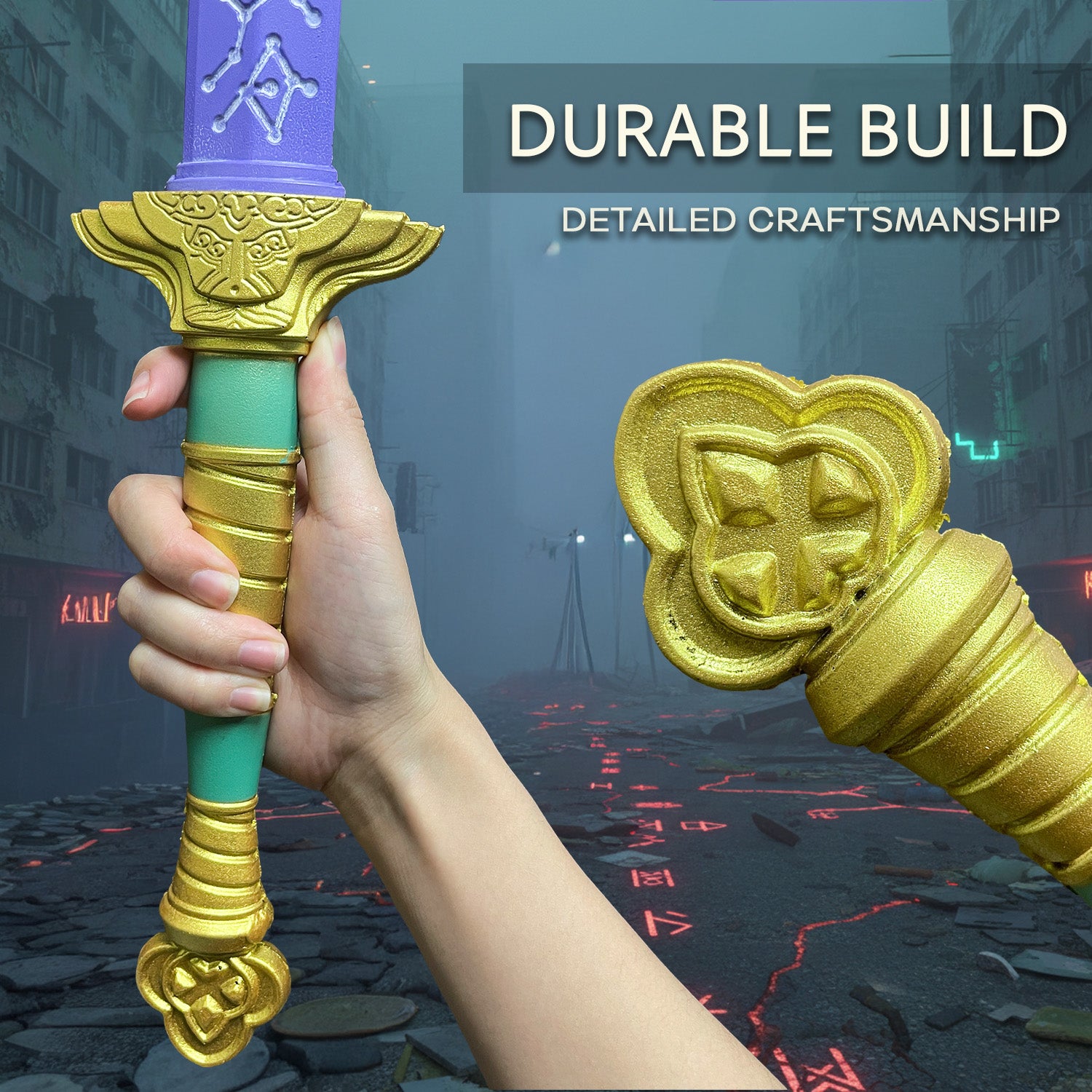 36" Kpop Foam Demon Killer Sword