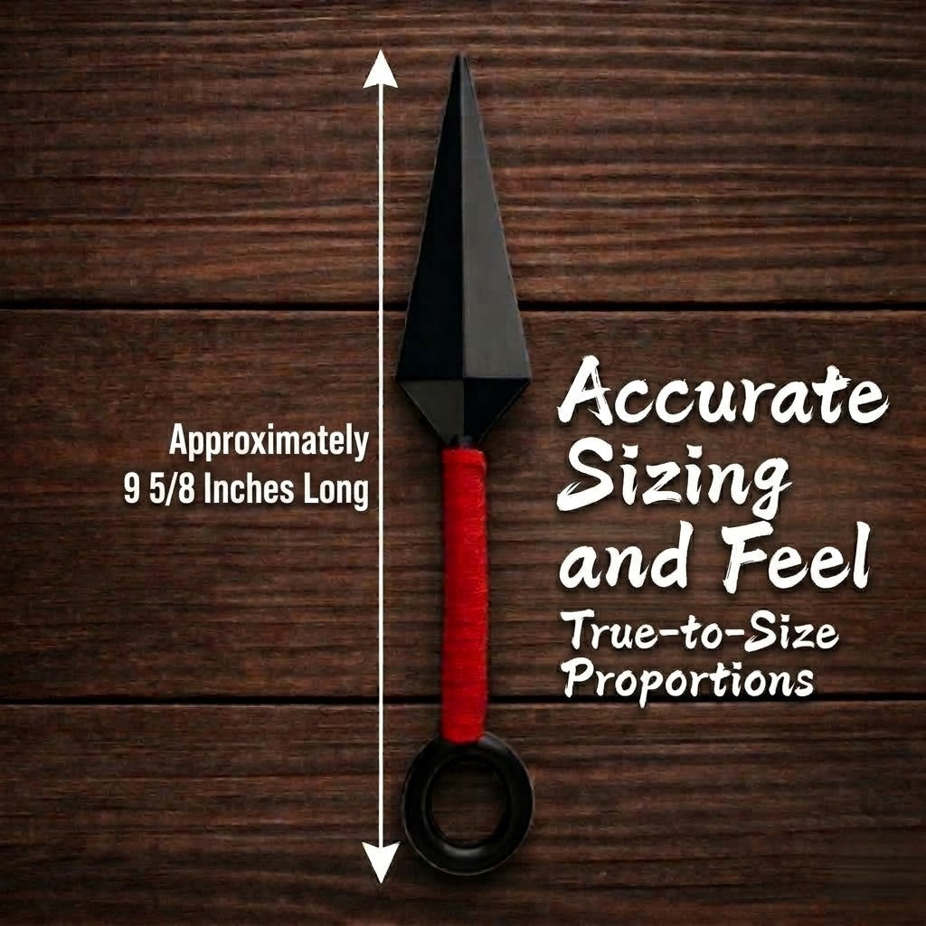 10" Foam kunai knife