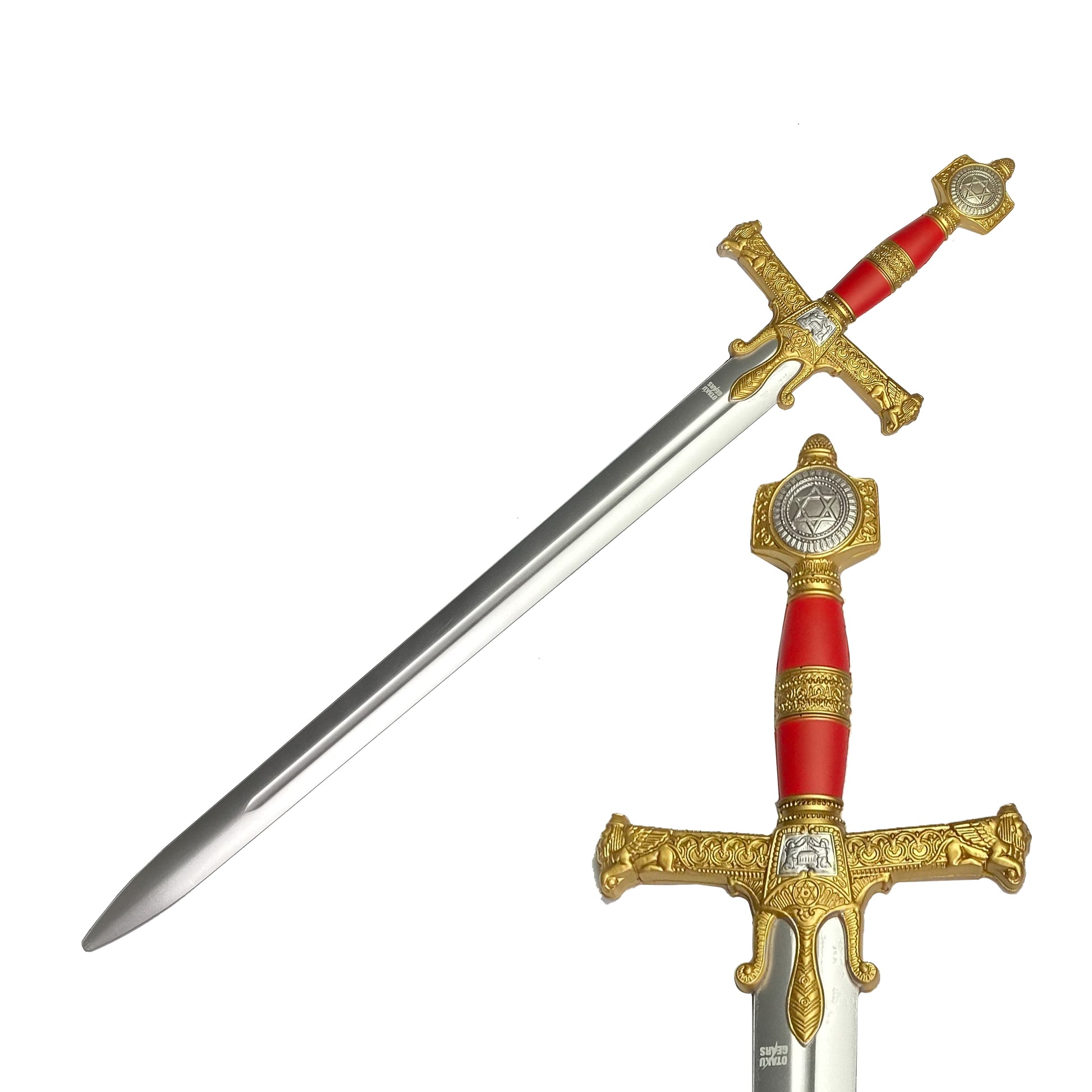 41 1/2" King Solomon Red Foam Sword