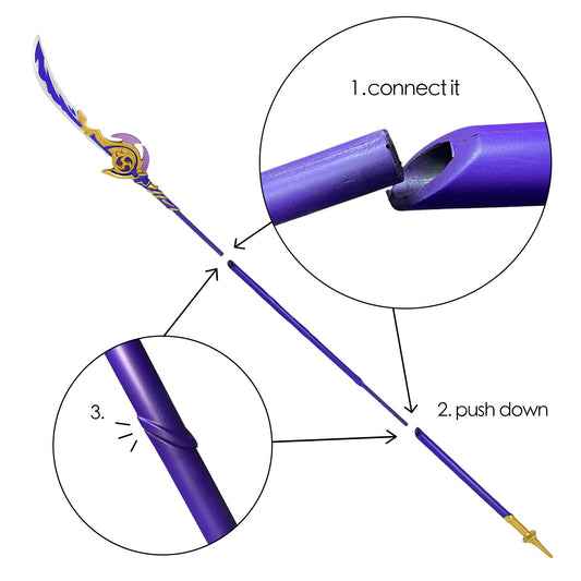 71" Fantasy Foam Impact Staff