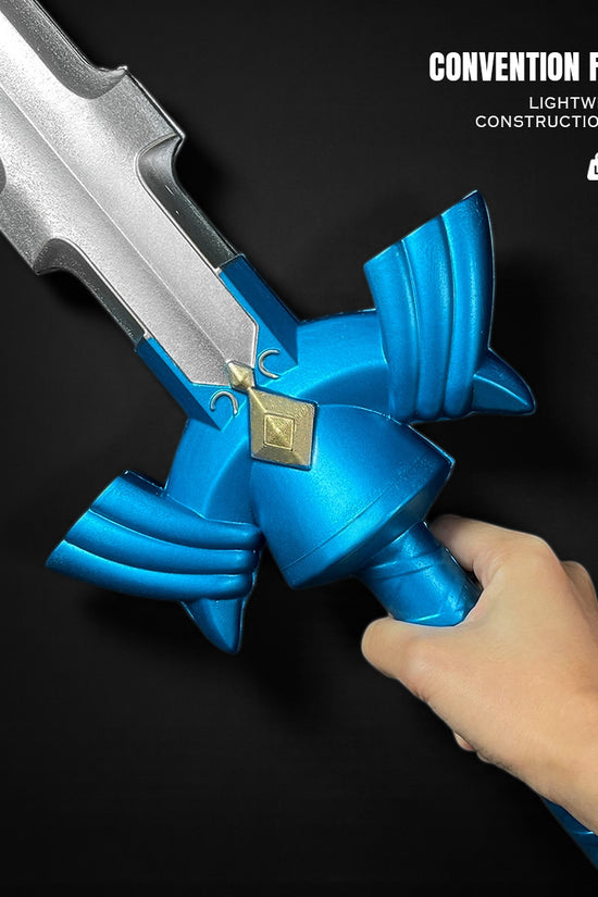Guild Arms Legend Hero Videogame Blue Foam Fantasy Sword