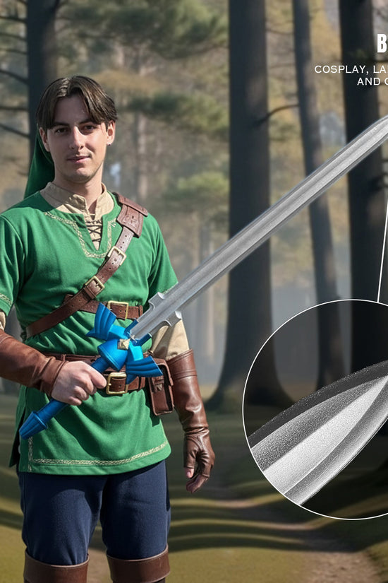 Guild Arms Legend Hero Videogame Blue Foam Fantasy Sword