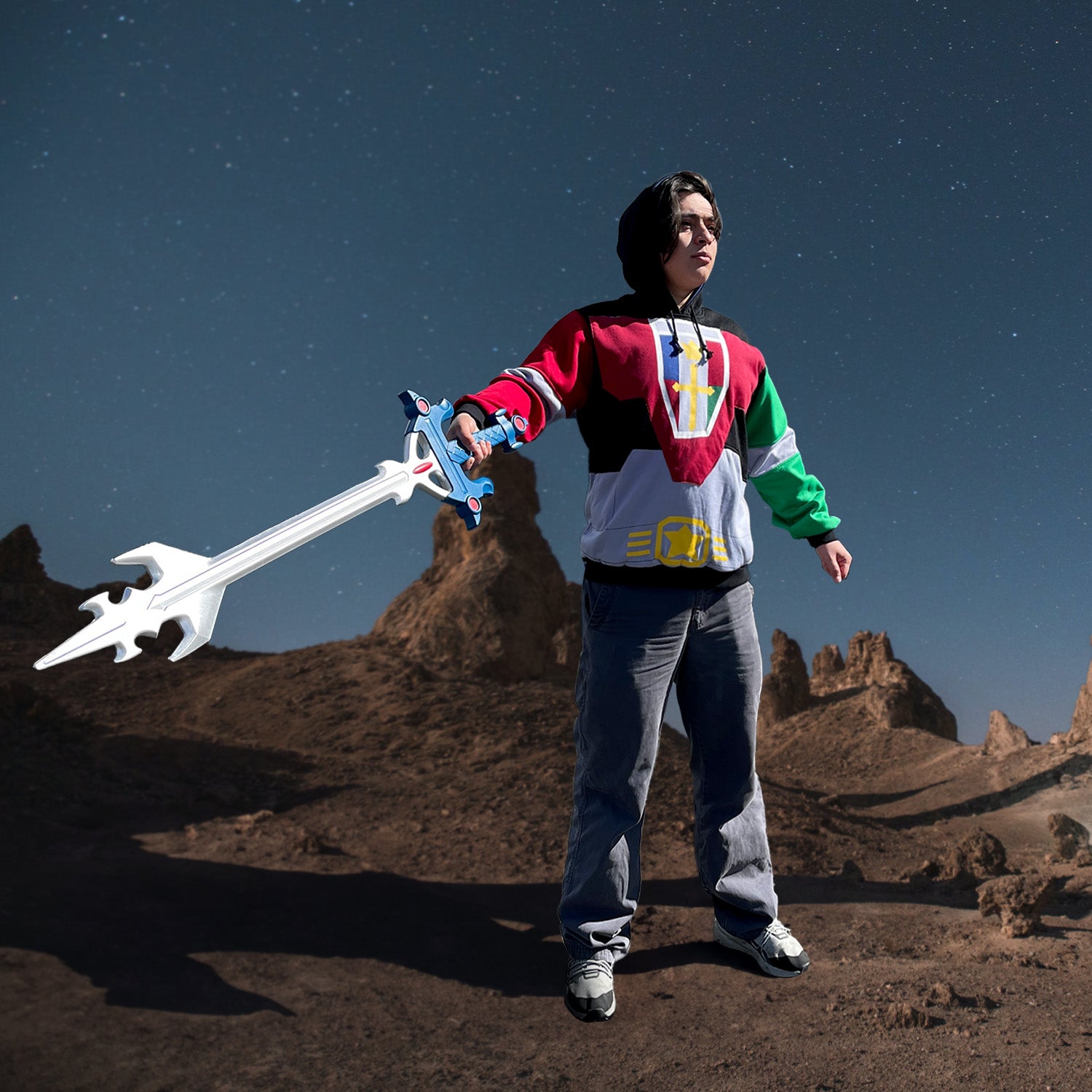 45" Blazing Sword Cosplay Foam Sword