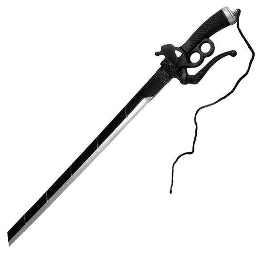 38"  Fantasy Black Foam Sword