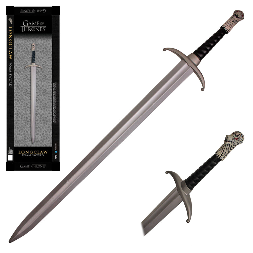 Officially Licensed GOT Jon Snowith Long Clawith Foam Sword, GAME OF THRONE