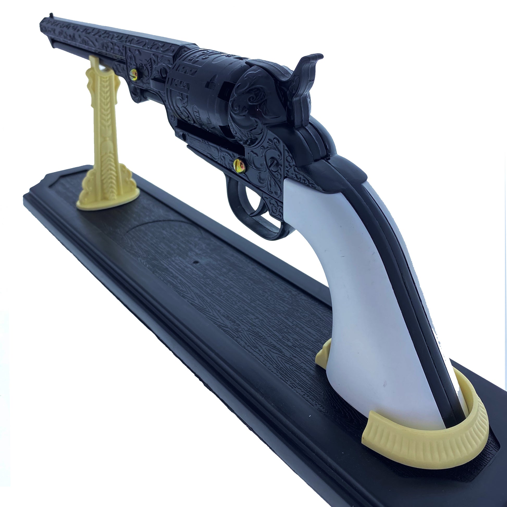 13 12" Decorative Antique Gun Model with Stand