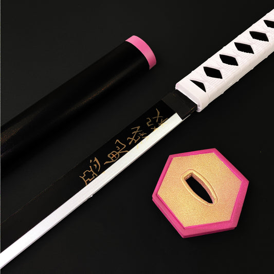 Anime katana sword with scabbard