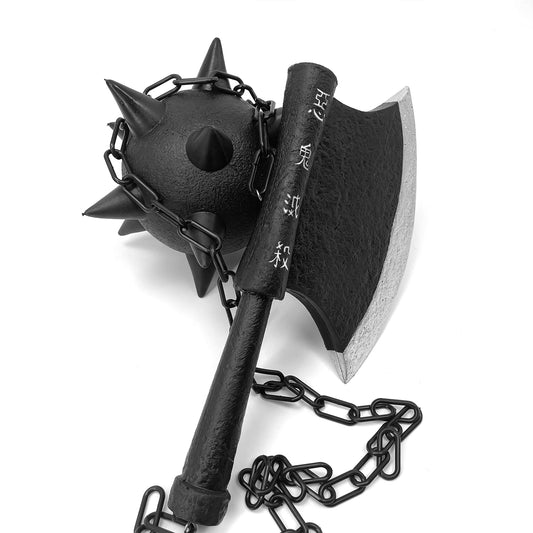 Foam fantasy 60"chain Mace and Axe