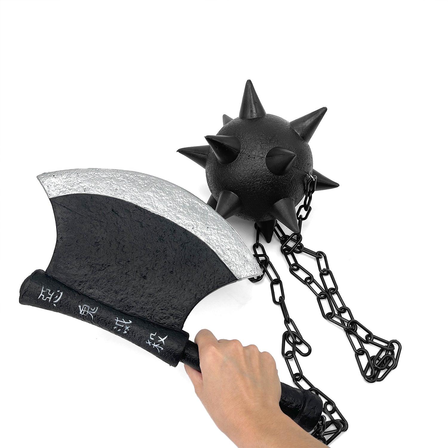 Foam fantasy 60"chain Mace and Axe