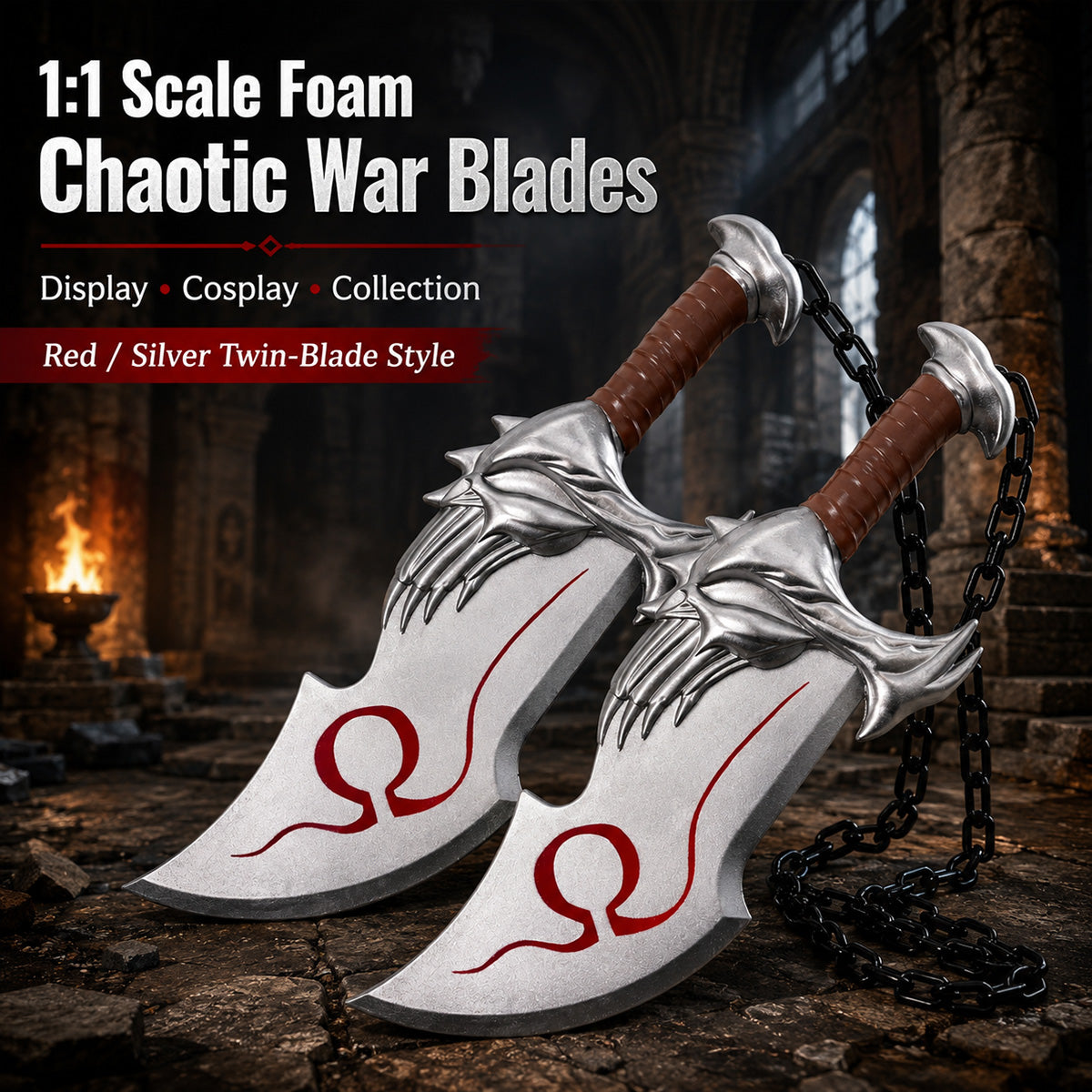 Guild Arms Mythical War Foam Cosplay Daggers from Video Game