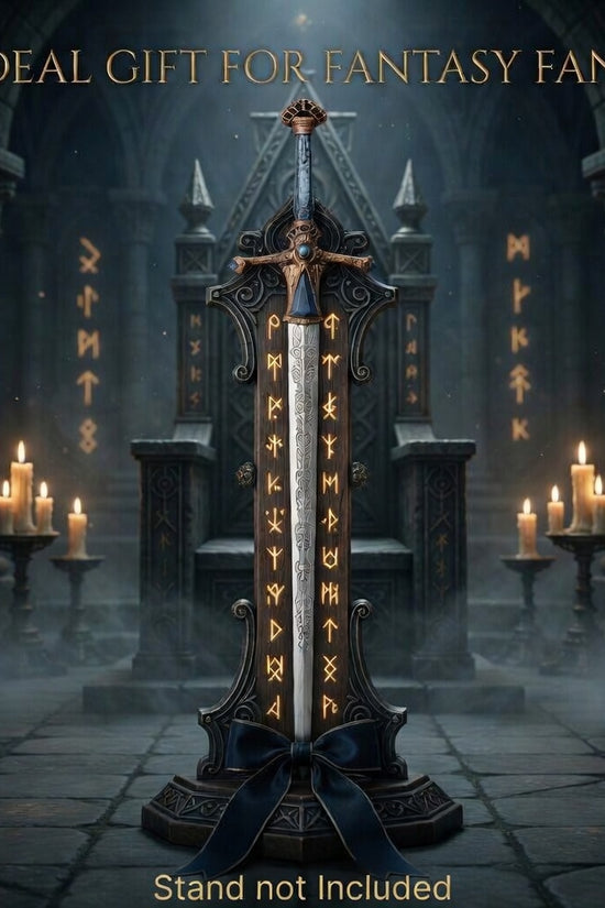 Foam Double Moon Knight Medieval Sword