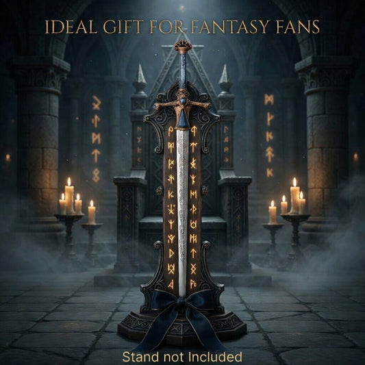 Foam Double Moon Knight Medieval Sword