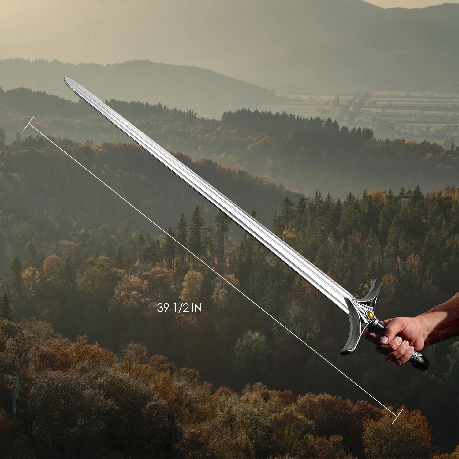 39.25" Fantasy Power Foam Sword