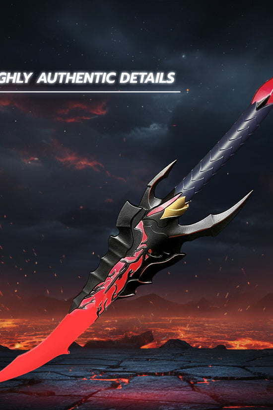 Anime Foam Wrath Dagger for Cosplay - Premium Foam Weapon | Guild Arms