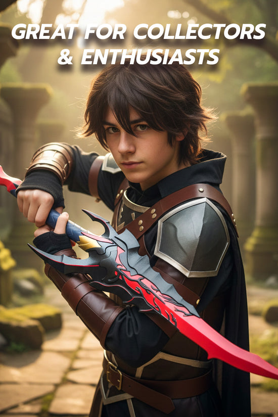 Anime Foam Wrath Dagger for Cosplay - Premium Foam Weapon | Guild Arms