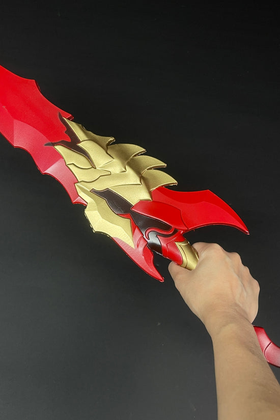 Leveling Anime Wrath Fantasy Foam Dagger