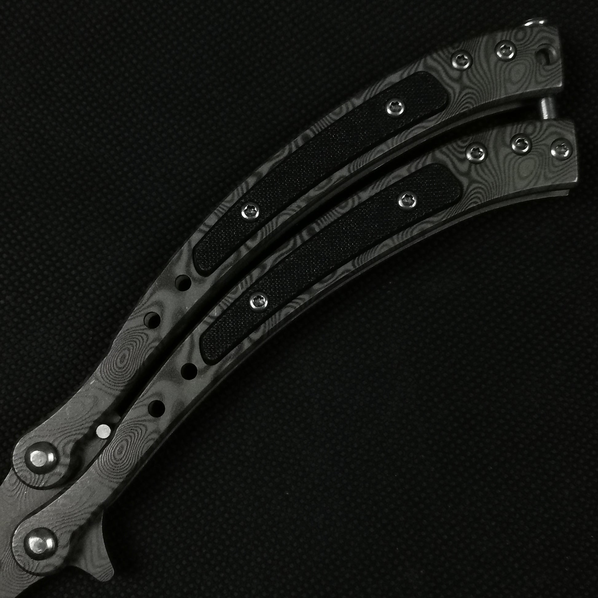 4 14" Blade Practice Butterfly Knife, Training knives