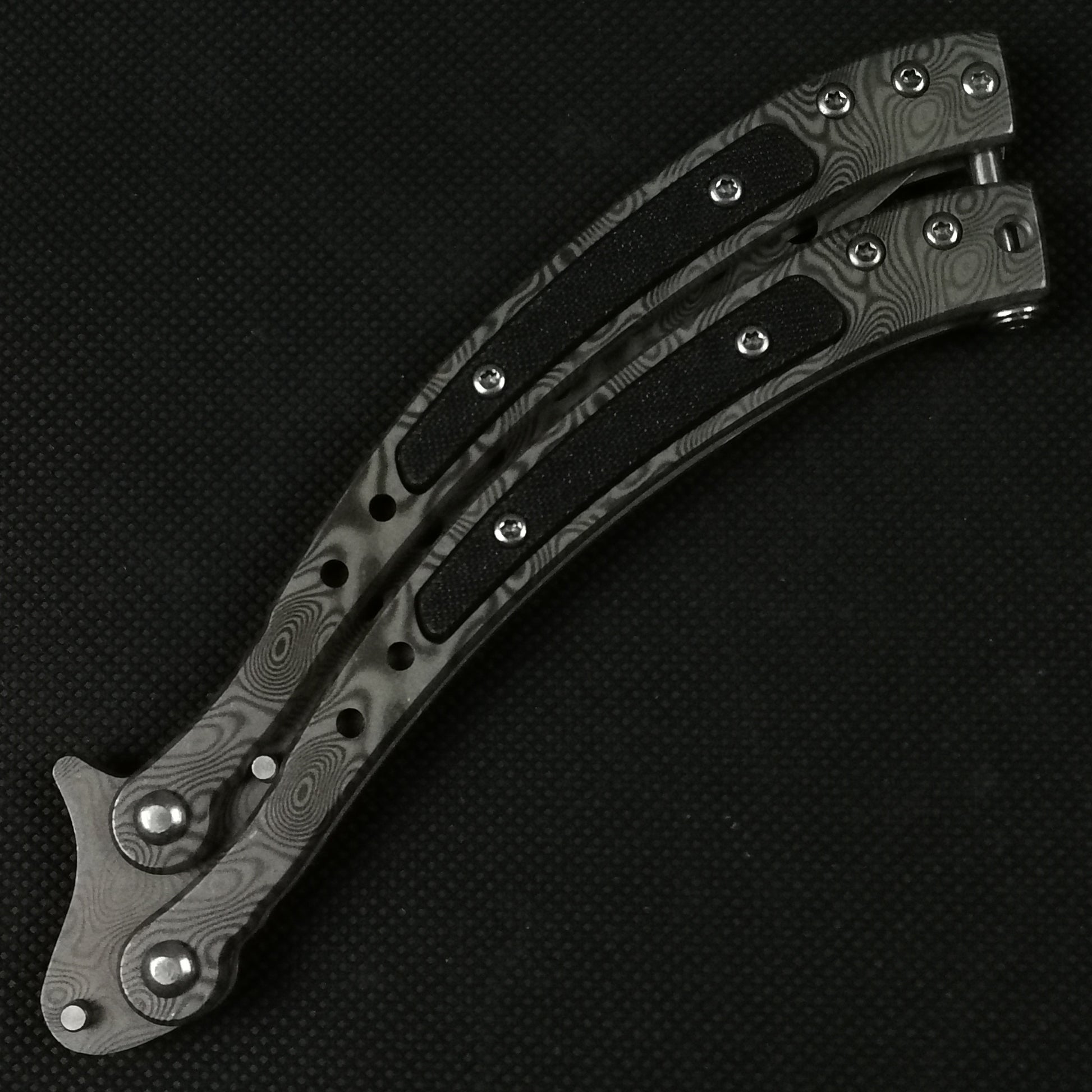 4 14" Blade Practice Butterfly Knife, Training knives