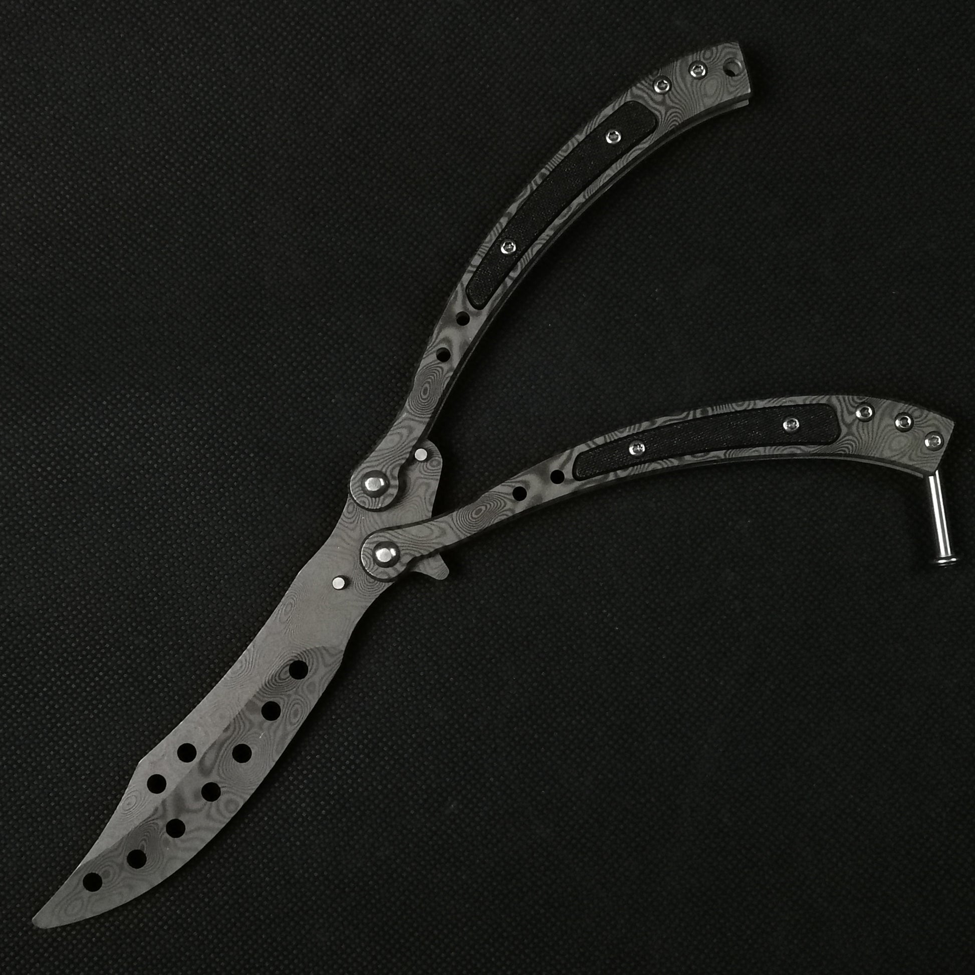 4 14" Blade Practice Butterfly Knife, Training knives