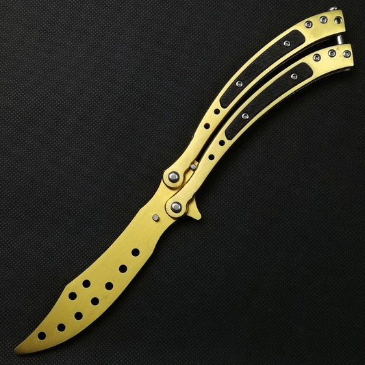 4 14" Blade Practice Butterfly Knife, Training knives