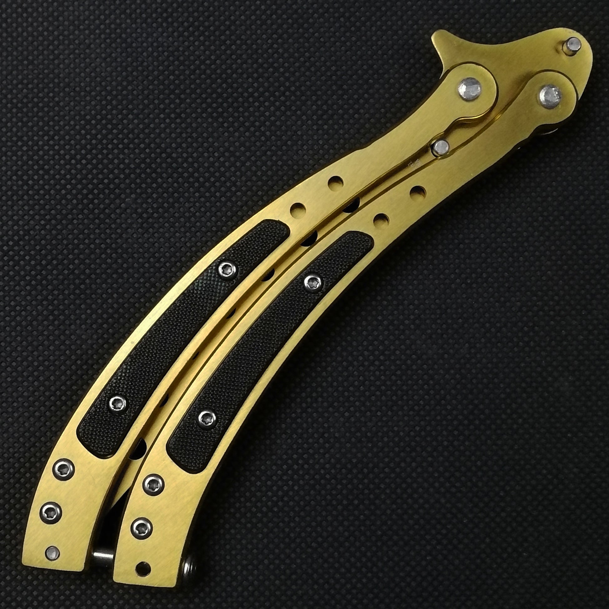 4 14" Blade Practice Butterfly Knife, Training knives