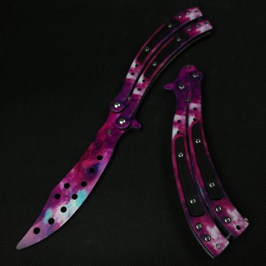 4 14" Blade Practice Butterfly Knife, Training knives