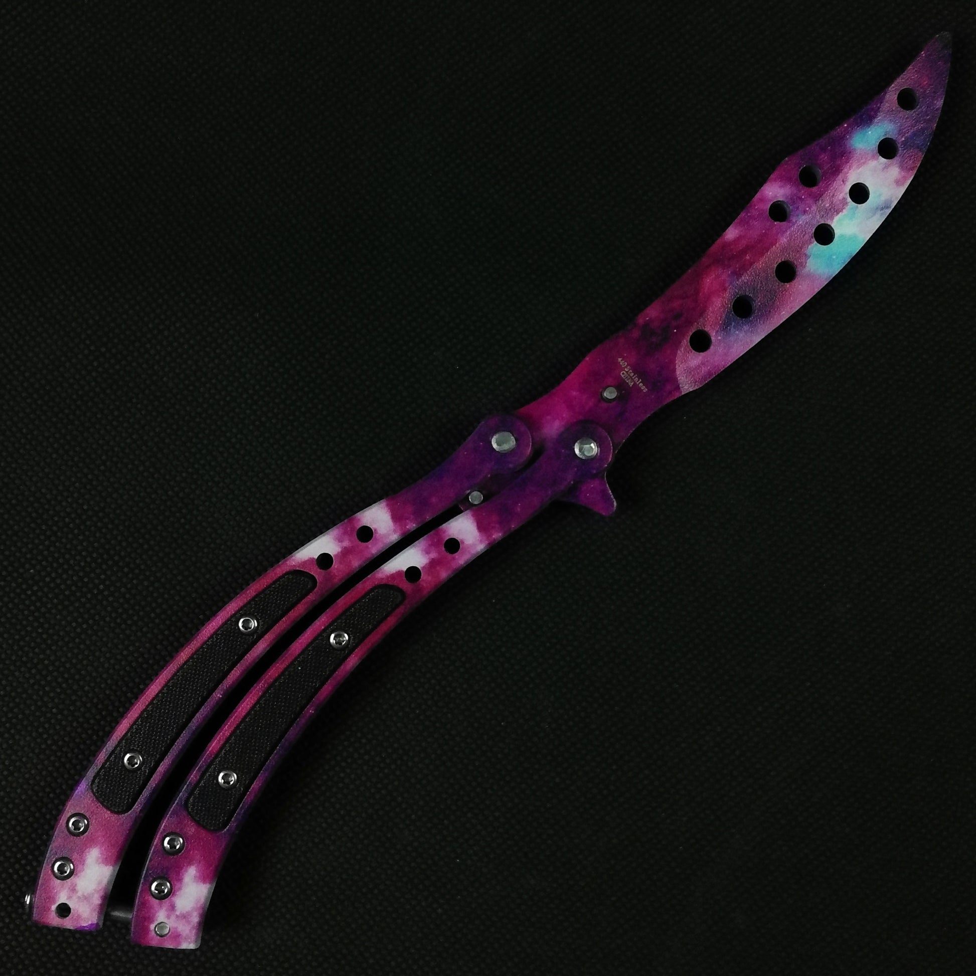 4 14" Blade Practice Butterfly Knife, Training knives