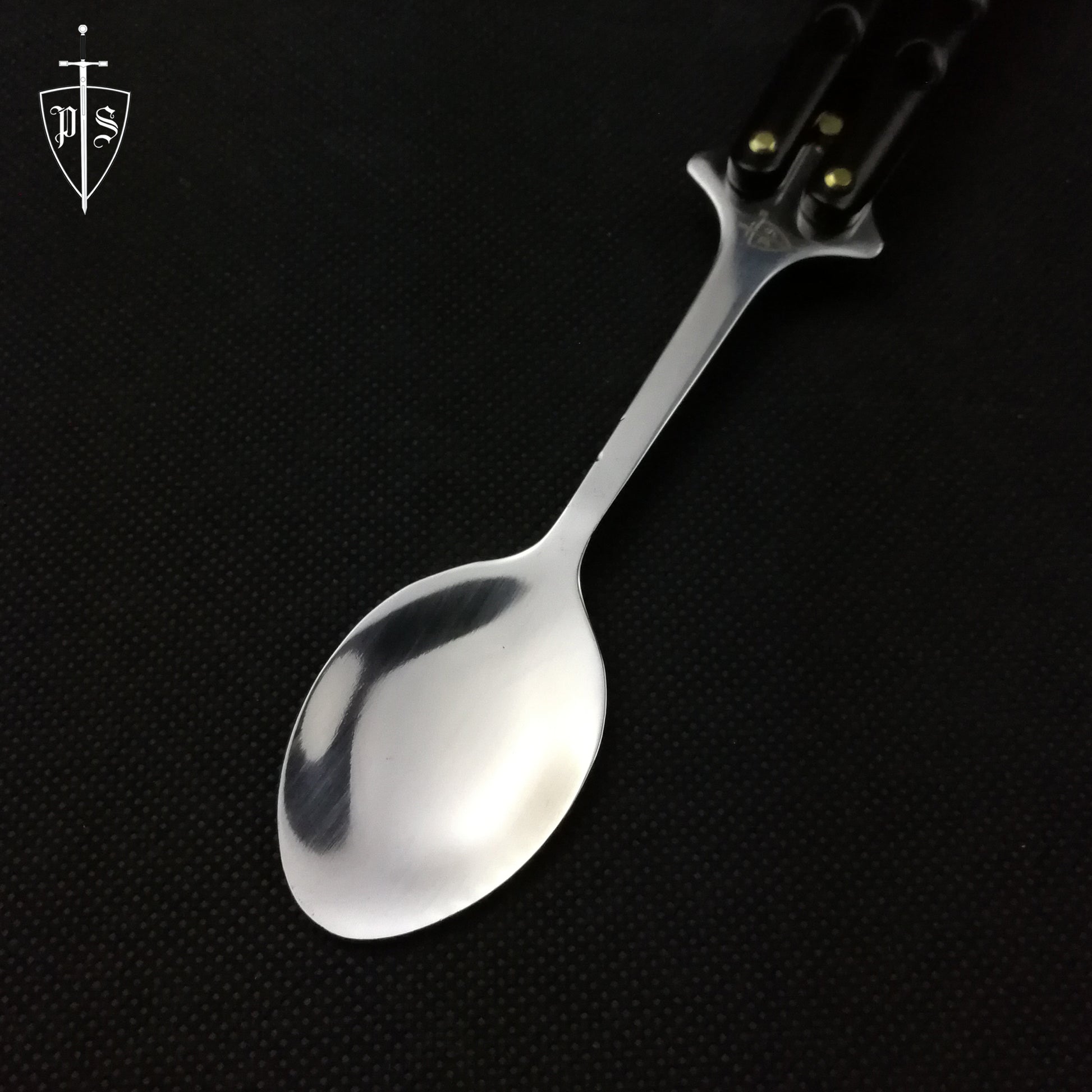 Guild Arms Butterfly Trainer Balisong Spoon Black