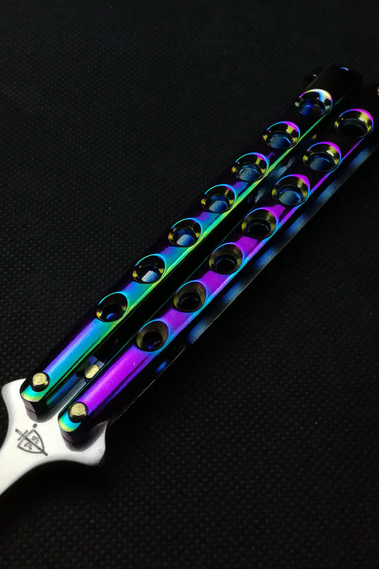 3 3/4" Butterfly Fork, Rainbow