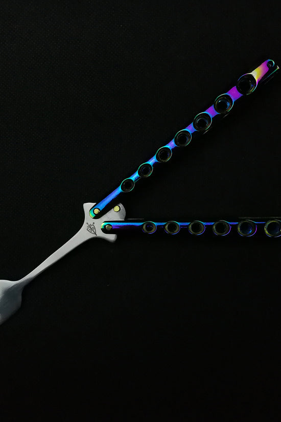 3 3/4" Butterfly Fork, Rainbow