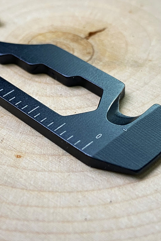 Falcon Black Multi-Tool - 2.7" 8-in-1 Multi-Tool Keychain
