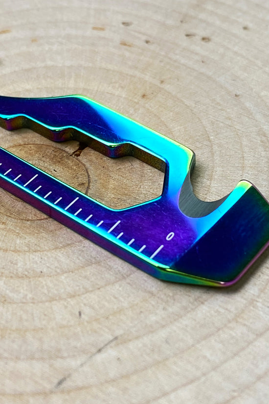 Falcon Rainbow Multi-Tool - 2.7" 8-in-1 Multi-Tool Keychain