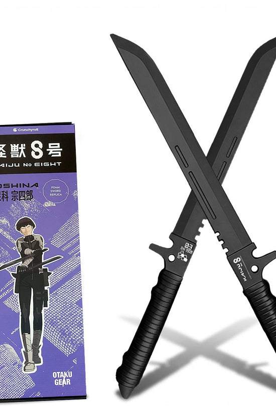 Officially Licensed Kaiju No. 8 Foam Hoshina's Swords cosplay collectible prop product photo