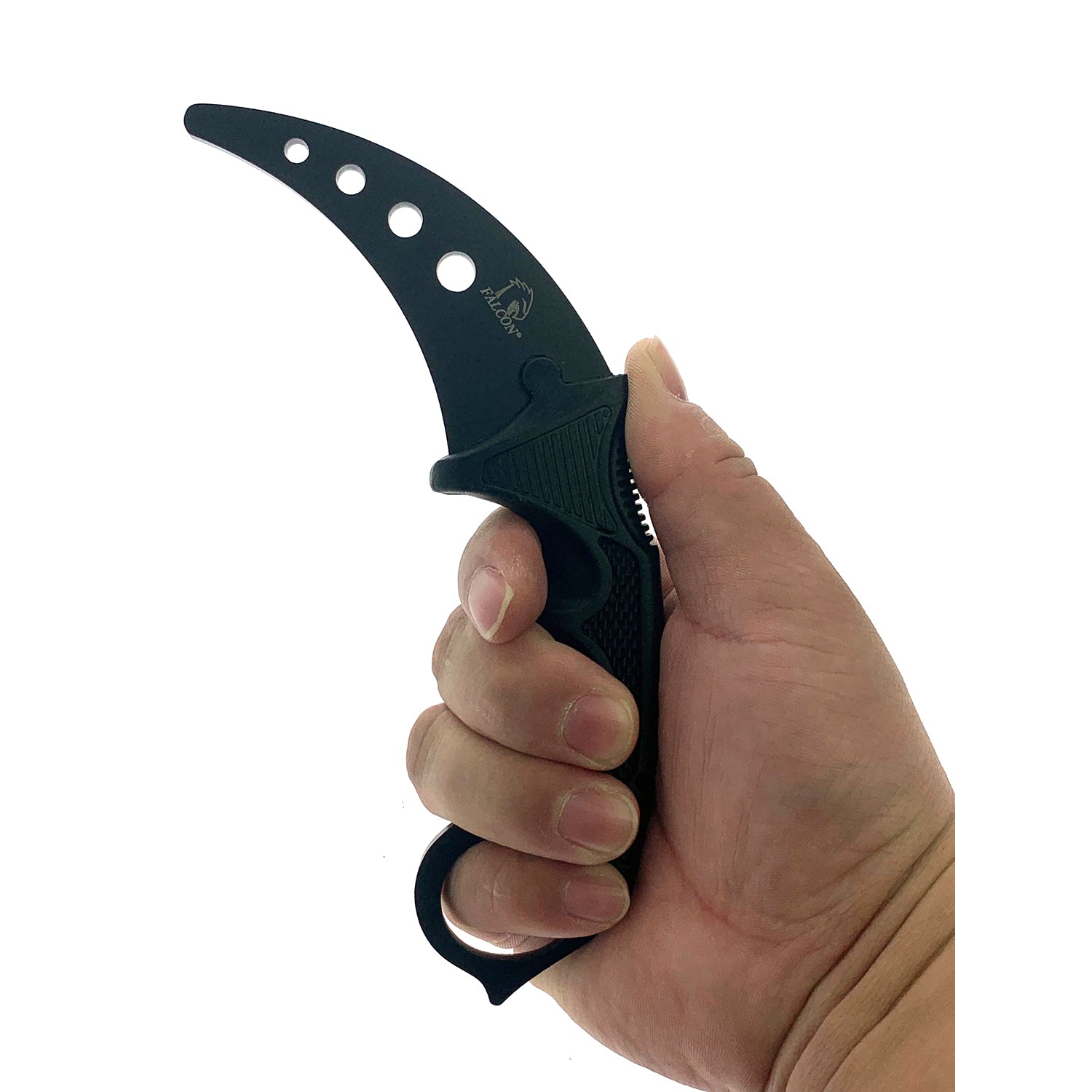 Falcon 7 1/2" Karambit Trainer Neck Knife, Training knives