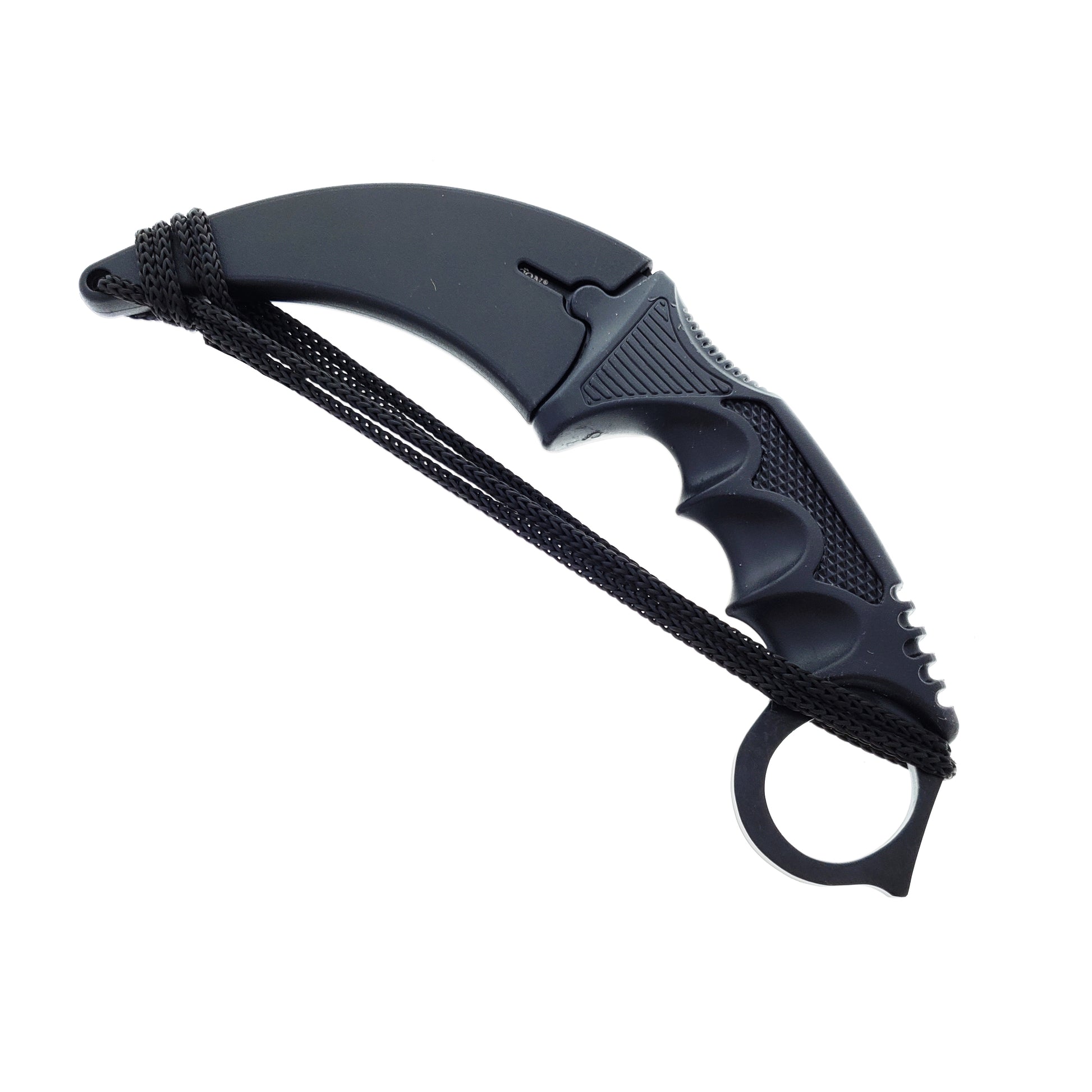 Falcon 7 1/2" Black Necklace Knife (Karambit)