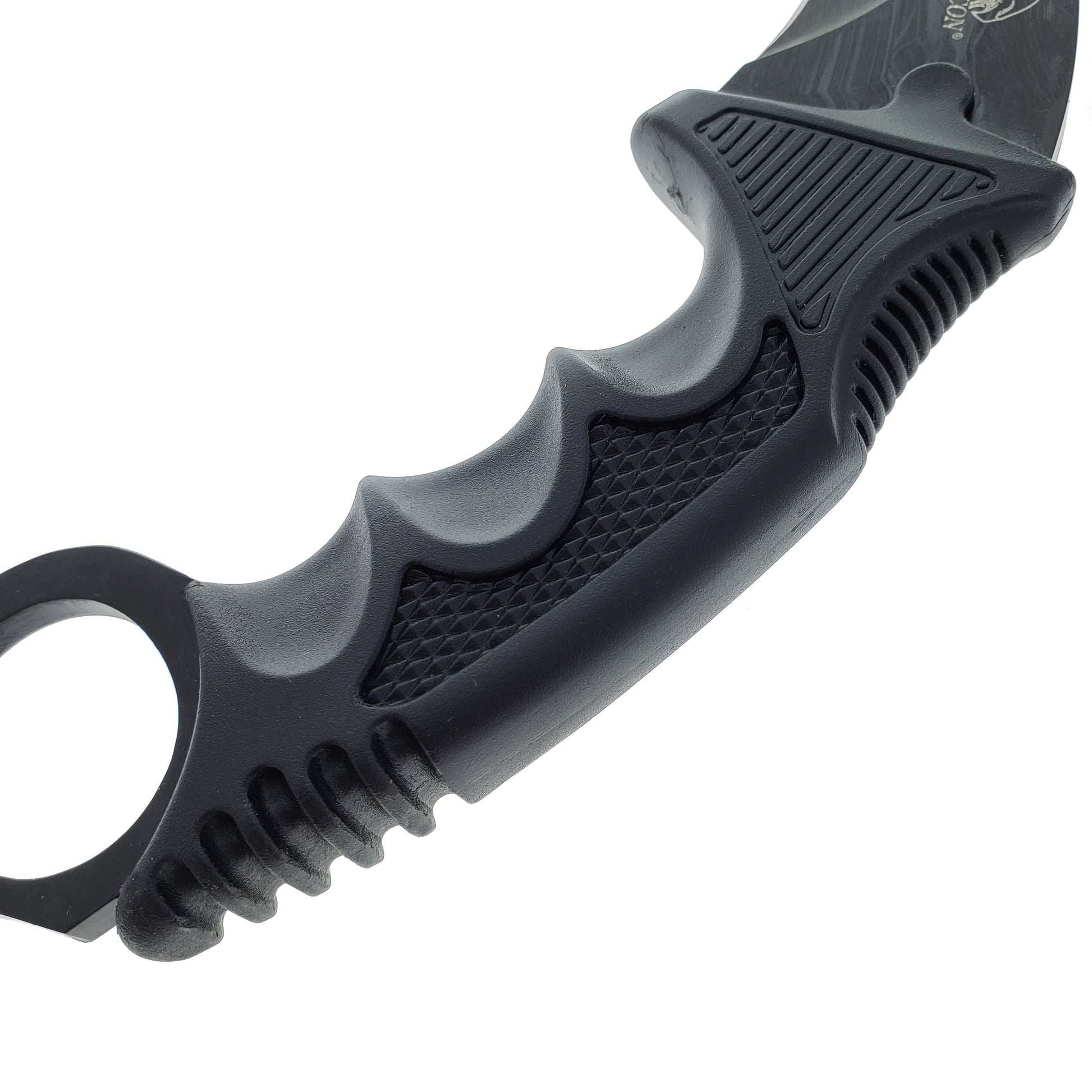 Falcon 7 1/2" Black Necklace Knife (Karambit)